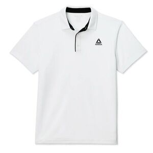 Men's Reebok Short Sleeve Performance Polo - Stark White (Size 3XL)
